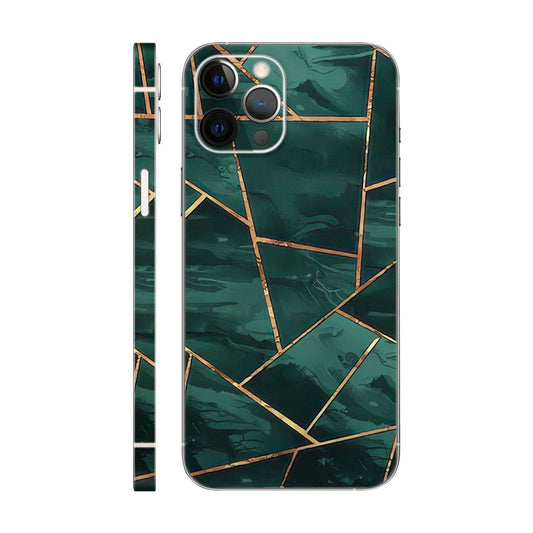 Marble Golden Lining Mobile 6D Skin