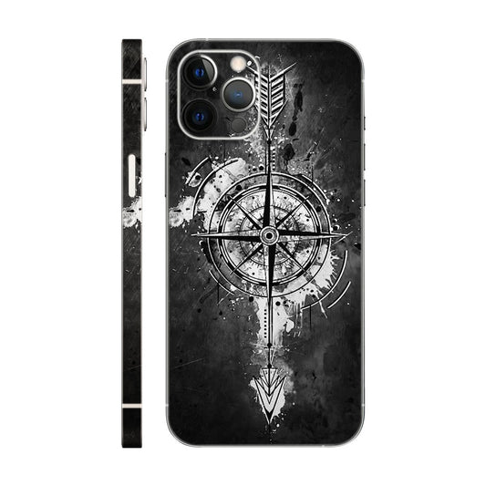 Compass Design Art Mobile 6D Skin