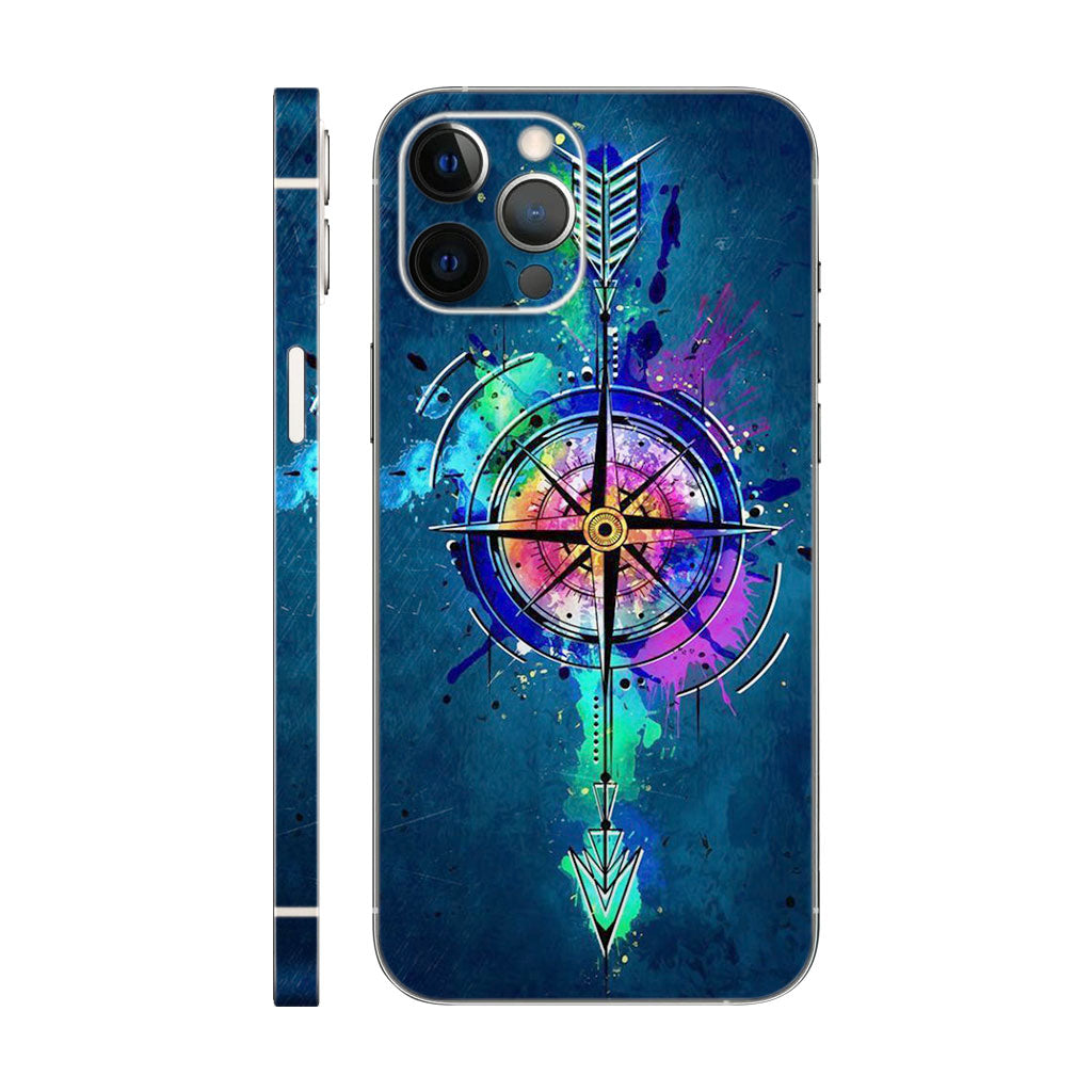 Colorful Compass Mobile 6D Skin