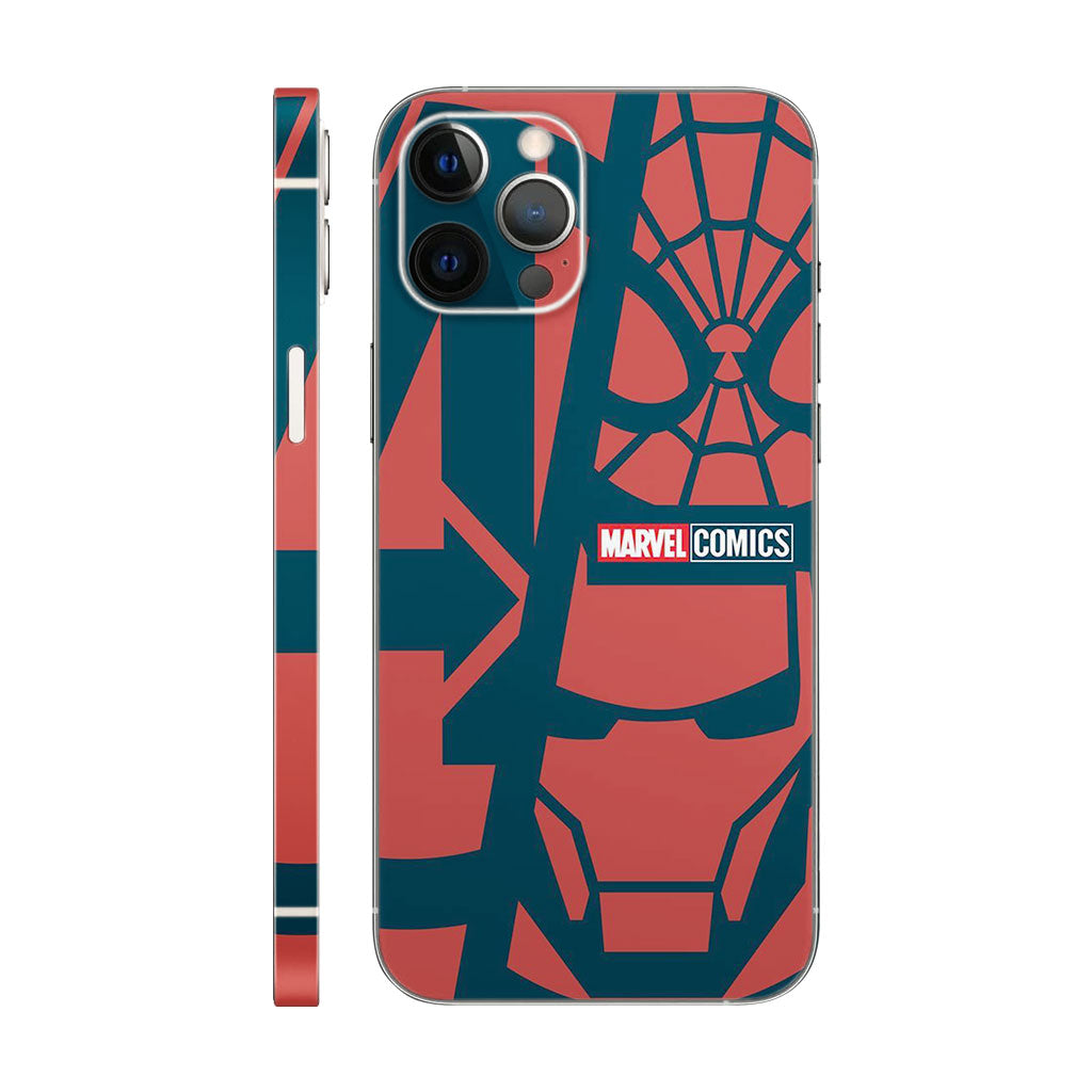 Ironman And Spiderman Mobile 6D Skin