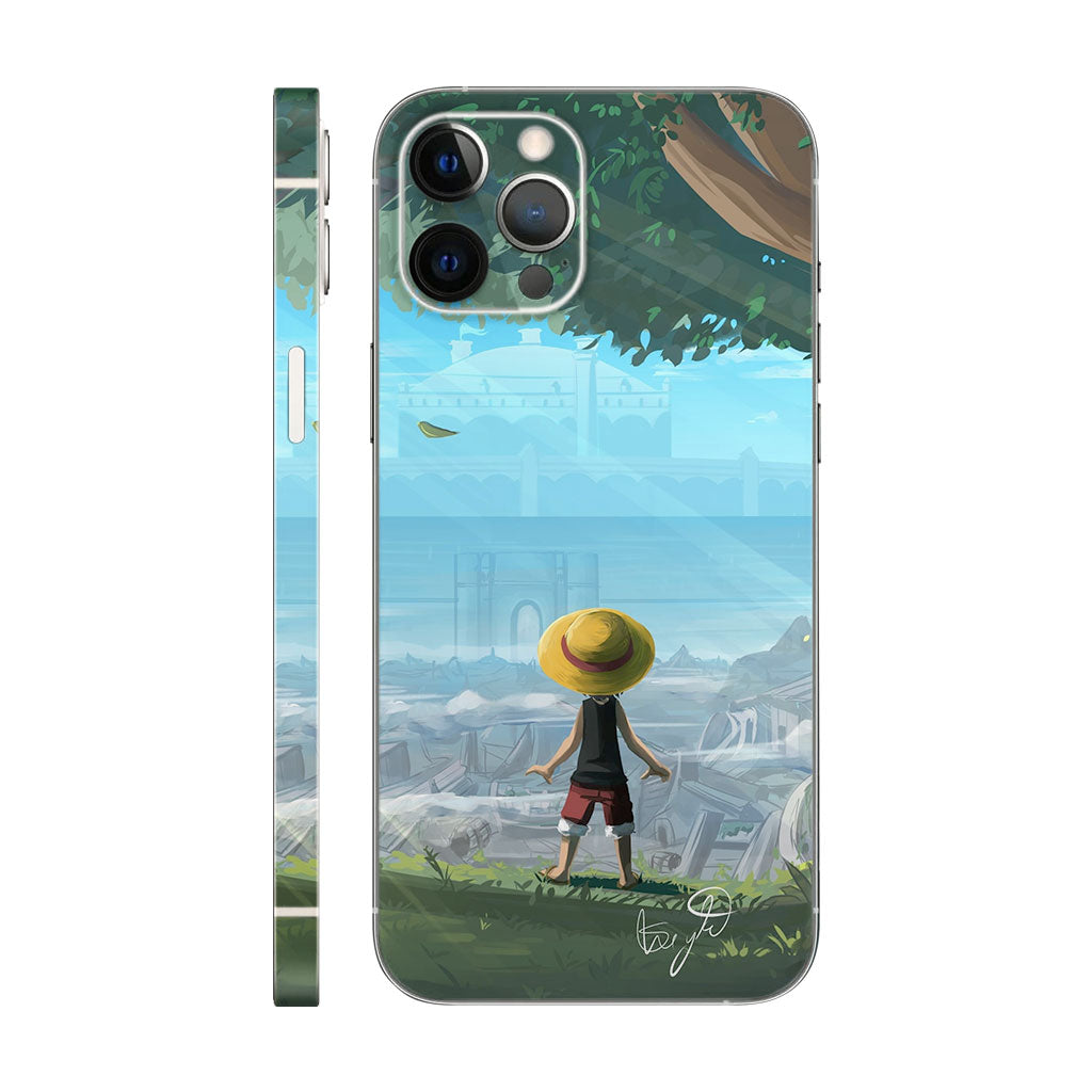 Boy Enjoy Nature Mobile 6D Skin