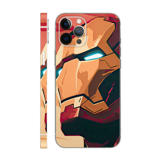 Ironman Water Color Mobile 6D Skin