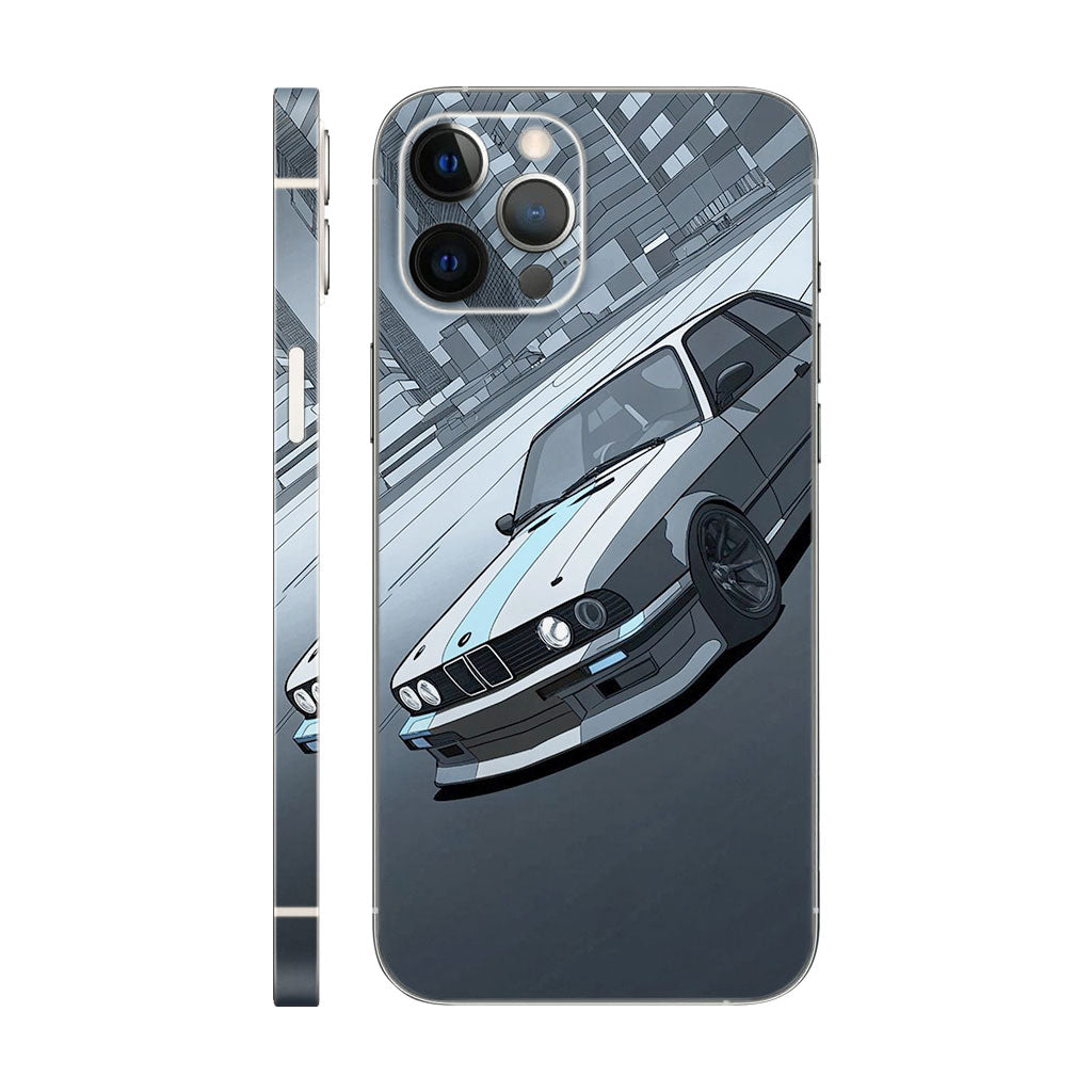 Car Grey Mobile 6D Skin