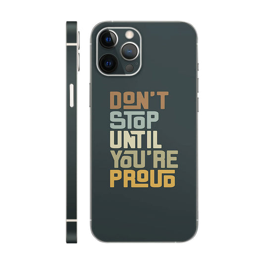Pround Quote Mobile 6D Skin