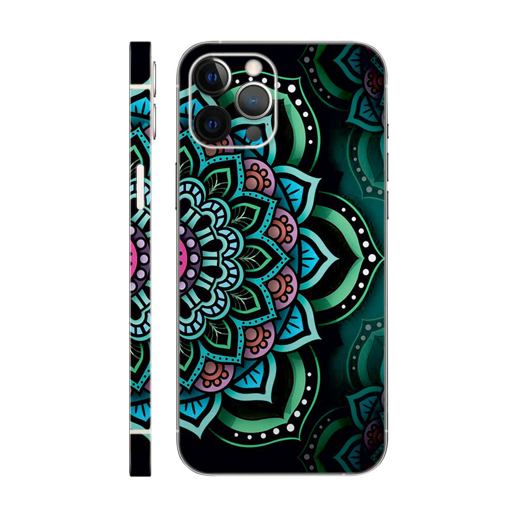 Beautiful Unique Green Mobile 6D Skin