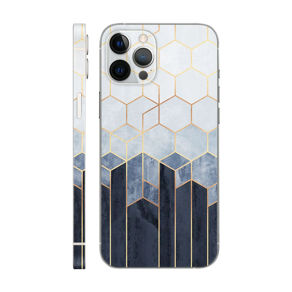 Blue Texture Mobile 6D Skin