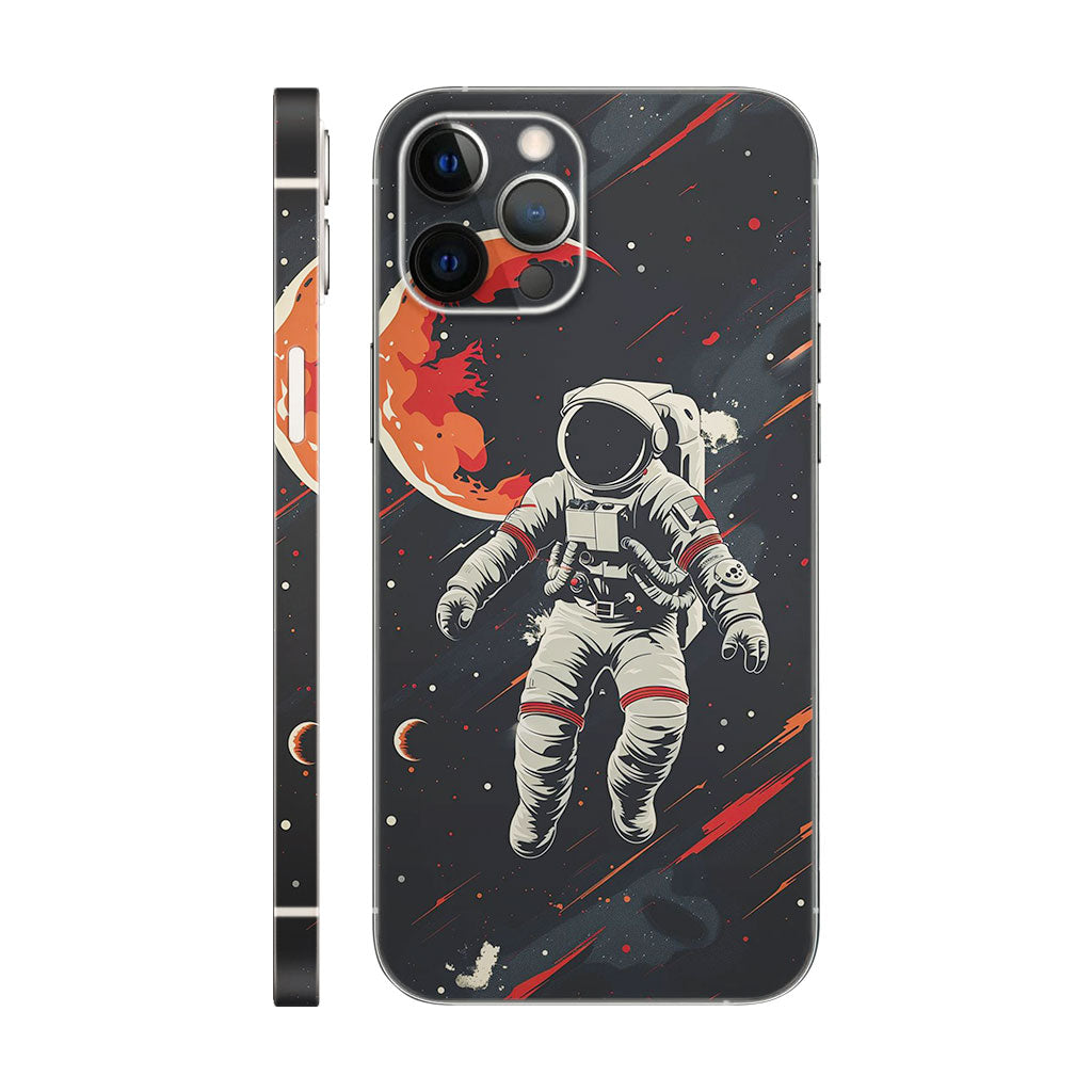 Astronaut Fly On Sky Mobile 6D Skin