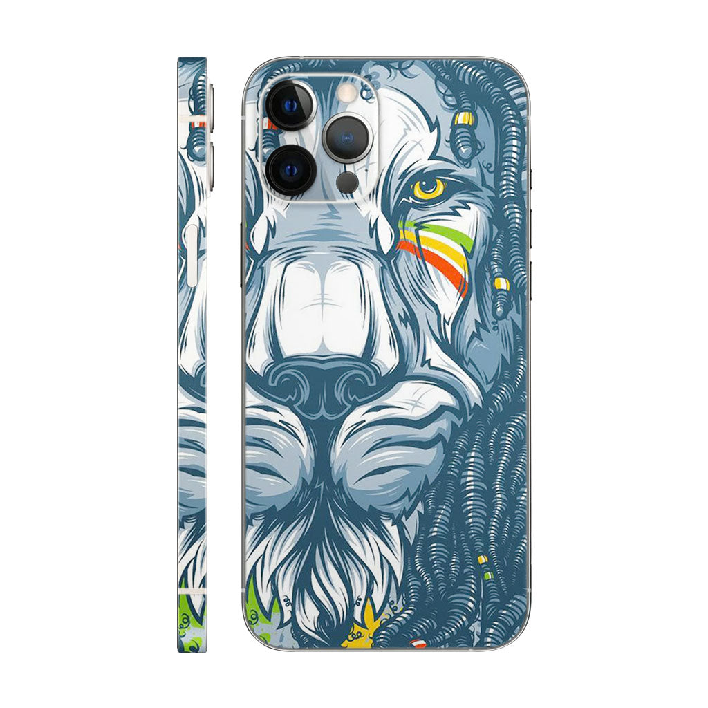 Blue Lion Art Mobile 6D Skin