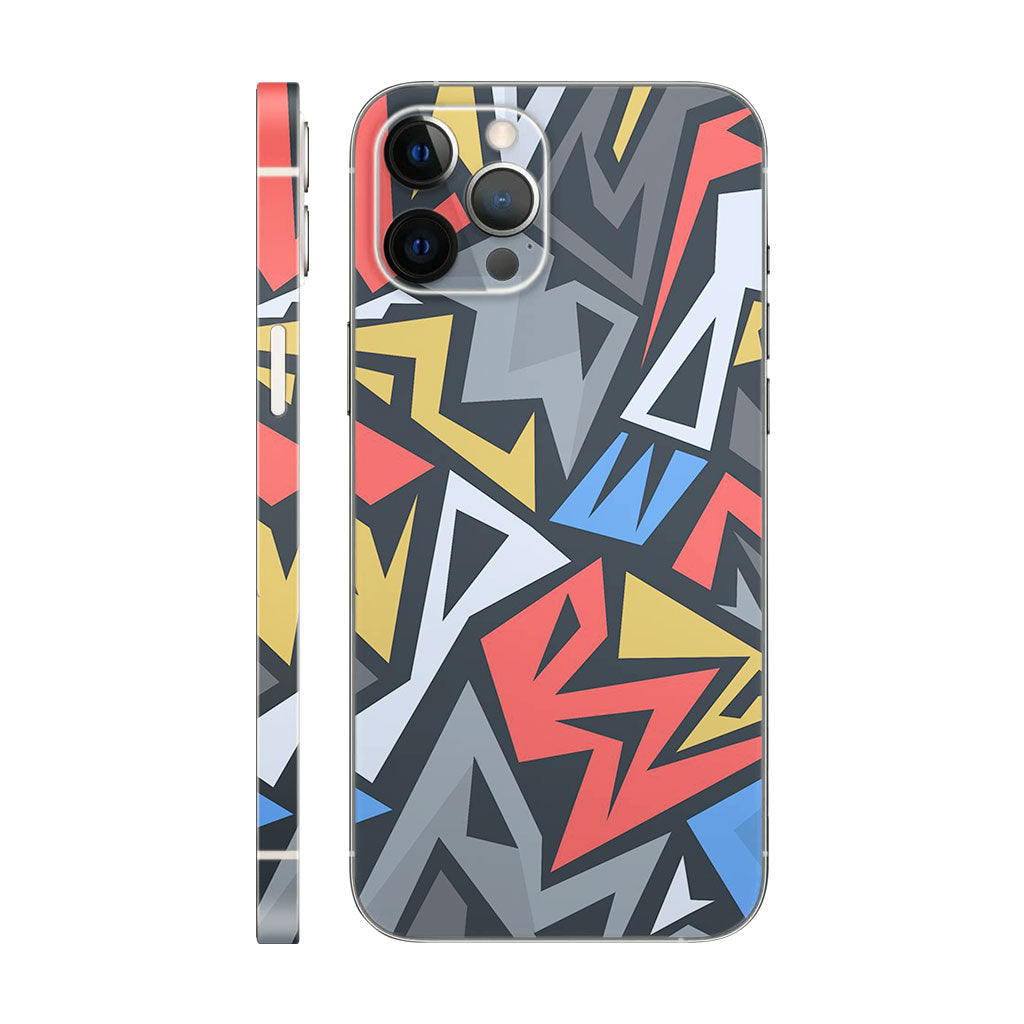 Colorful Geomatric Shape Mobile 6D Skin