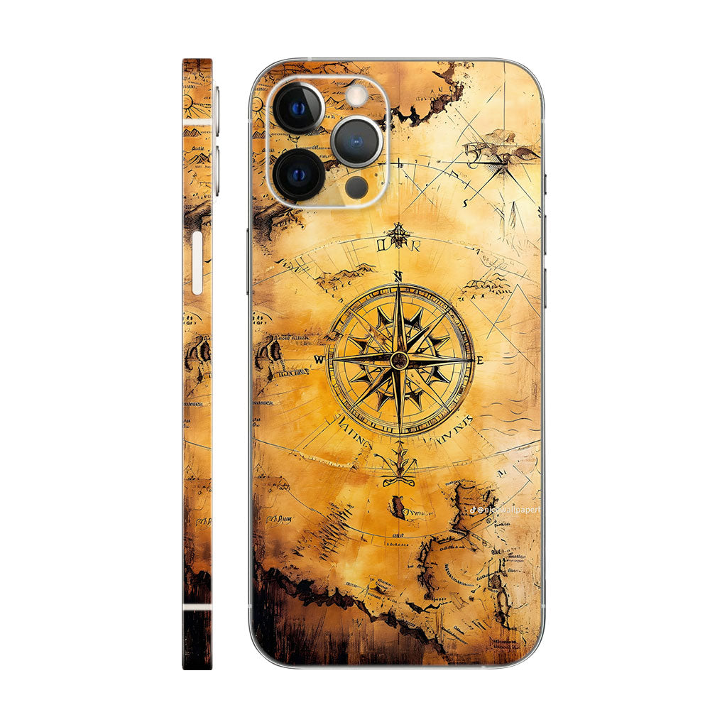 Compass Yellow Super Mobile 6D Skin
