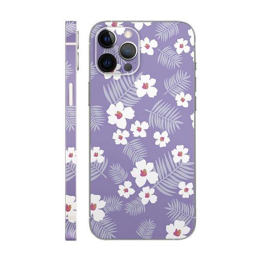 White Flower With Leaf Mobile 6D Skin