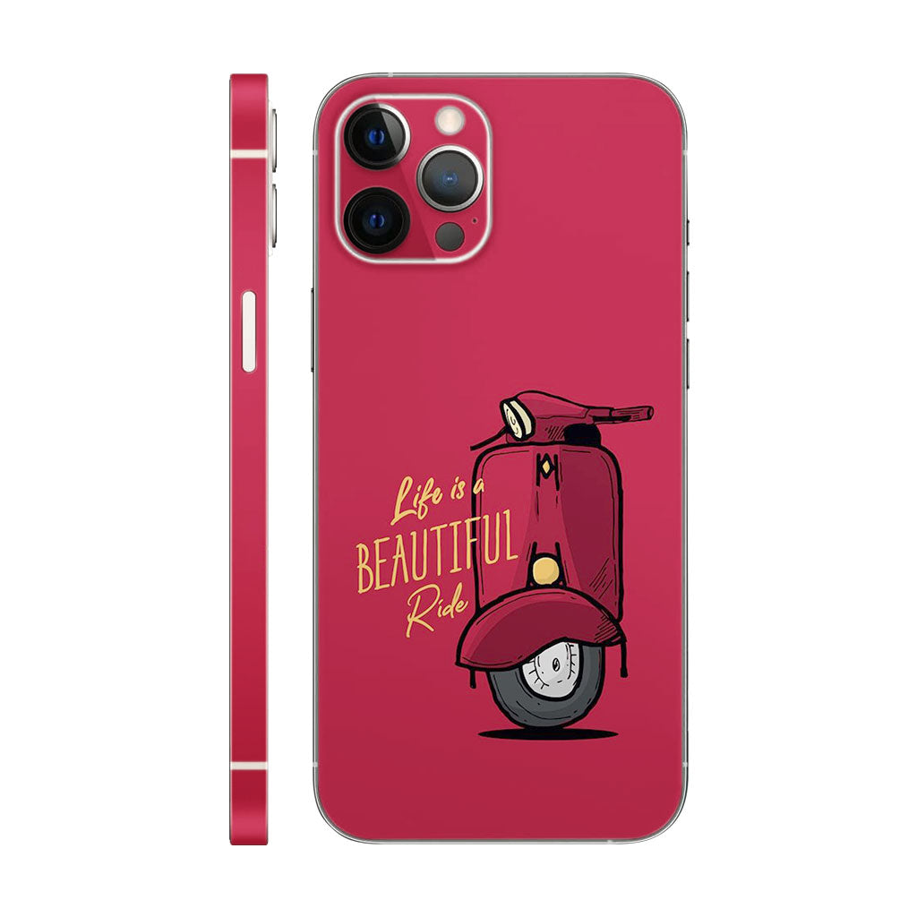 Beautiful Scooter Deisgn Mobile 6D Skin