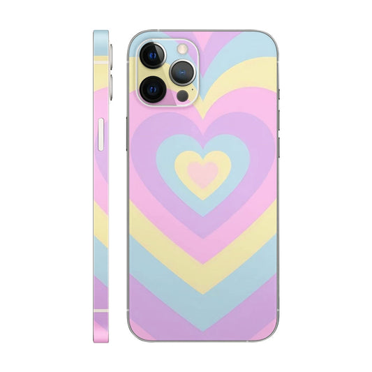 Heart Light Color Mobile 6D Skin