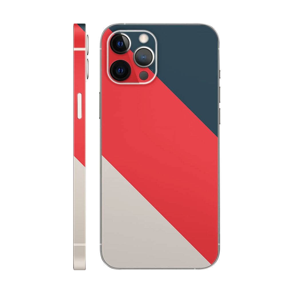 Three Color Stripes Mobile 6D Skin