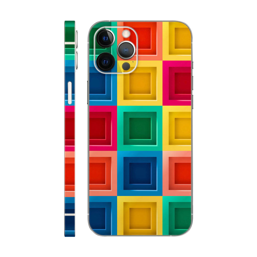 Multi Square Mobile 6D Skin