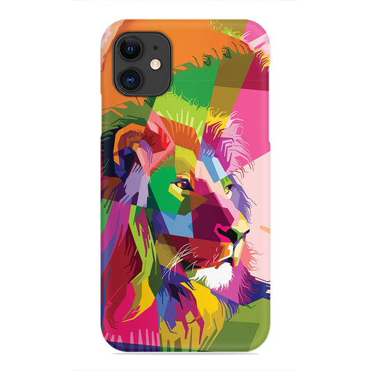 Vibrant Majesty – Pop Art Lion Phone Case