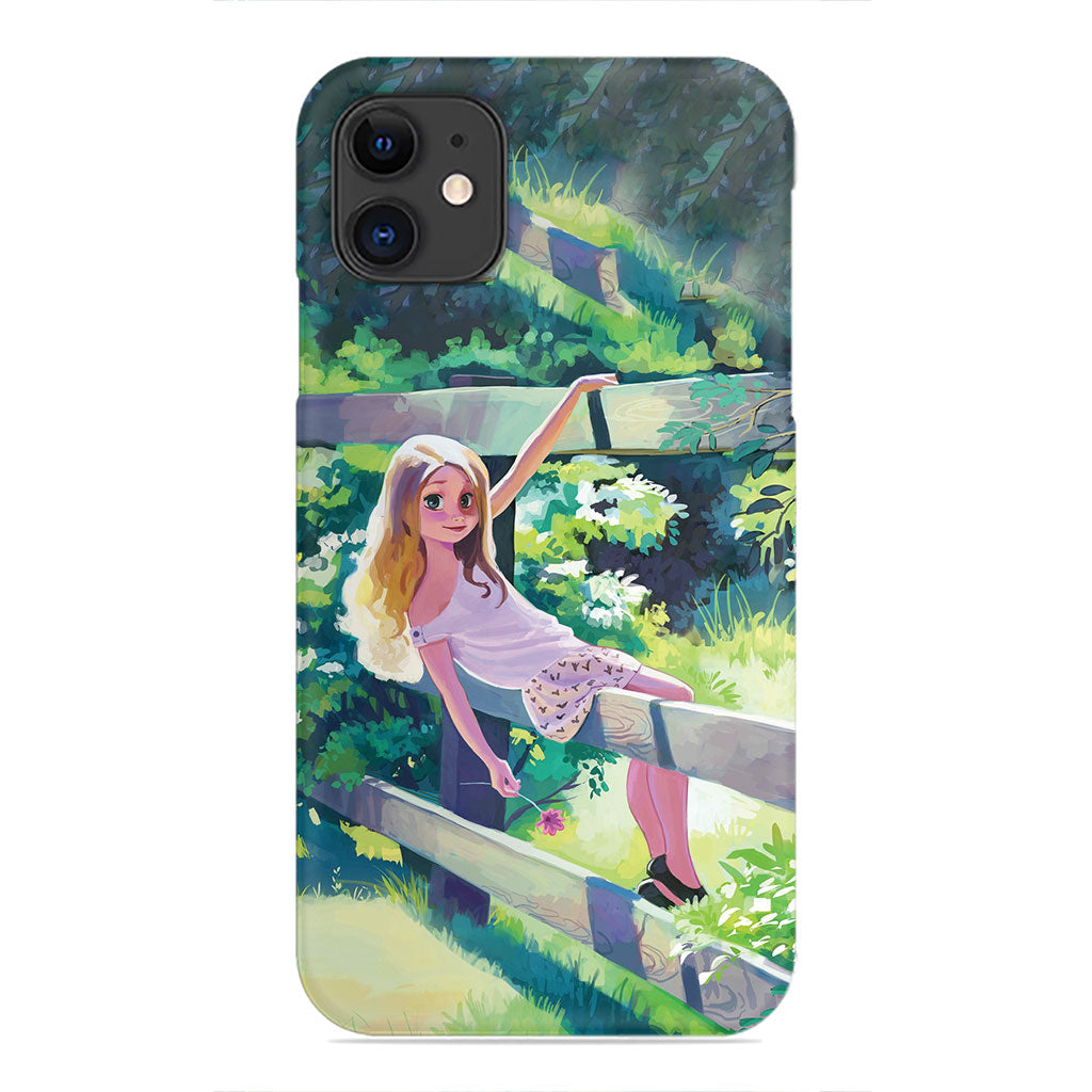 Sunlit Serenity – Whimsical Garden Escape Phone Case