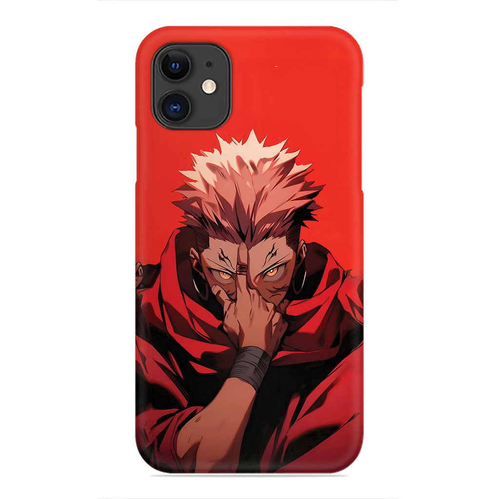Crimson Curse – Power Unleashed Phone Case