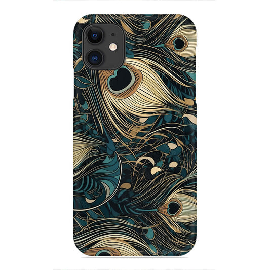 Regal Elegance – Peacock Feather Pattern Phone Case