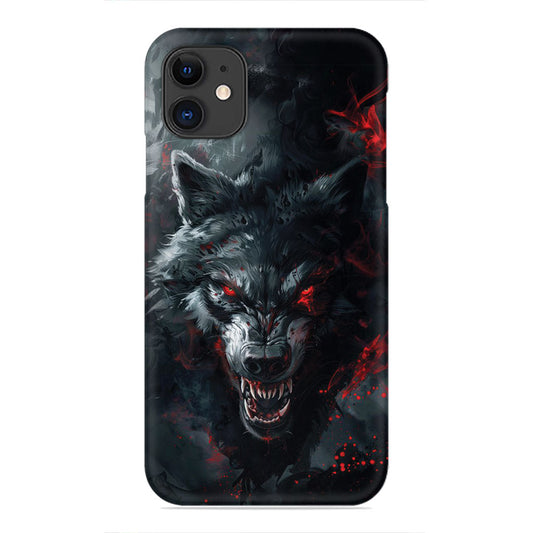 Fury of the Shadow Wolf Phone Case
