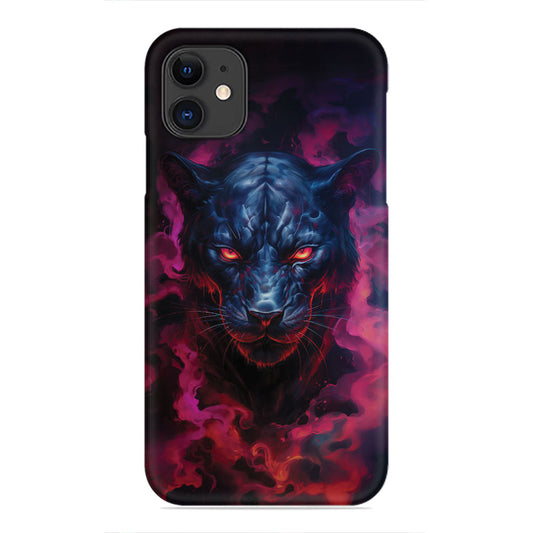 Shadow Panther: Flame of the Abyss Phone Case