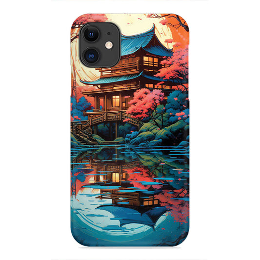Serenity Temple: Reflections of Tranquility Phone Case