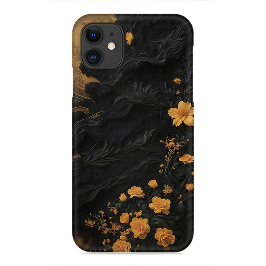 Golden Blooms in the Shadows Phone Case