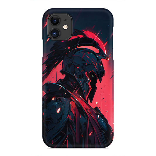 Crimson Valor: The Dark Centurion Phone Case