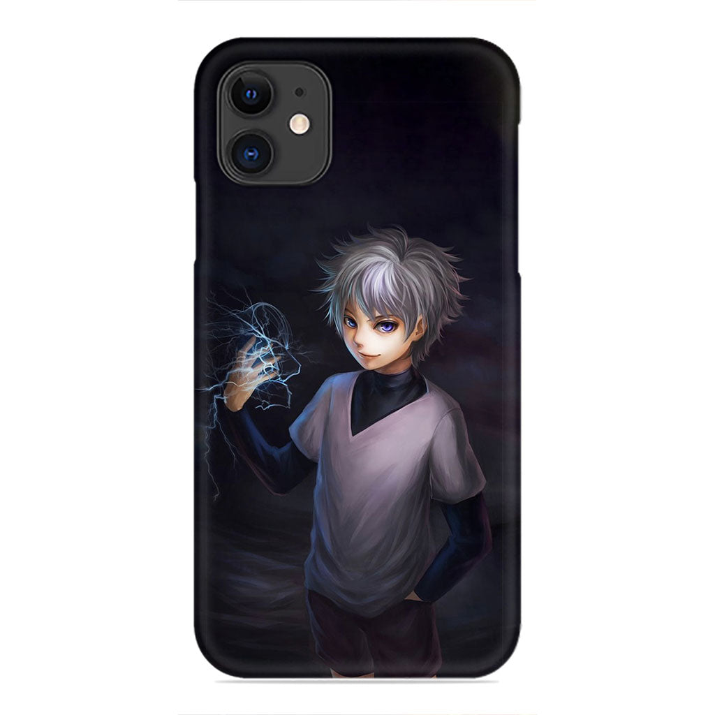 Killua Zoldyck with Lightning Aura – Hunter x Hunter Anime Phone Case