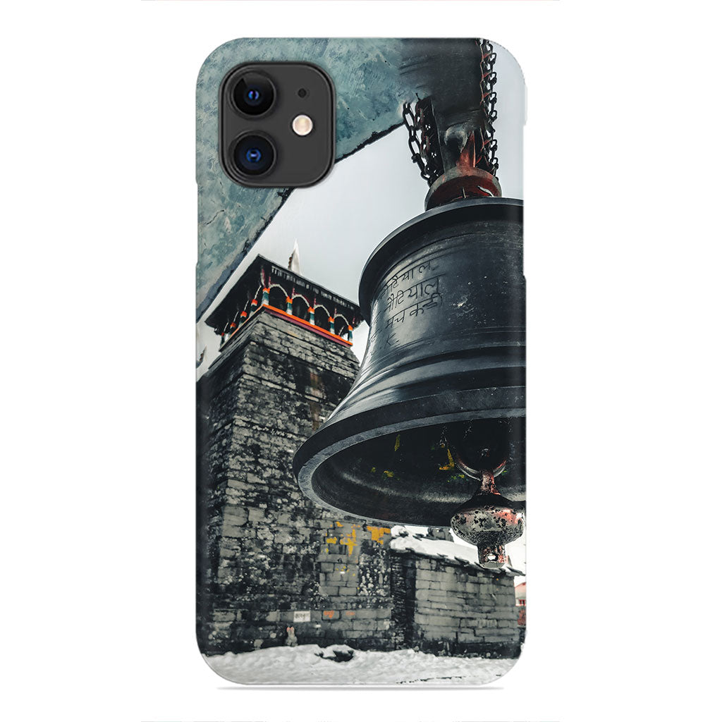 Sacred Bell at Kedarnath – Spiritual Temple Aesthetic Case