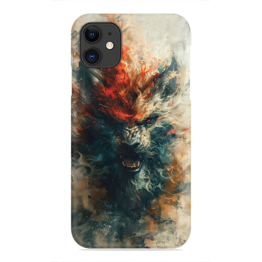 Inferno Roar: The Elemental Beast Unleashed Phone Case