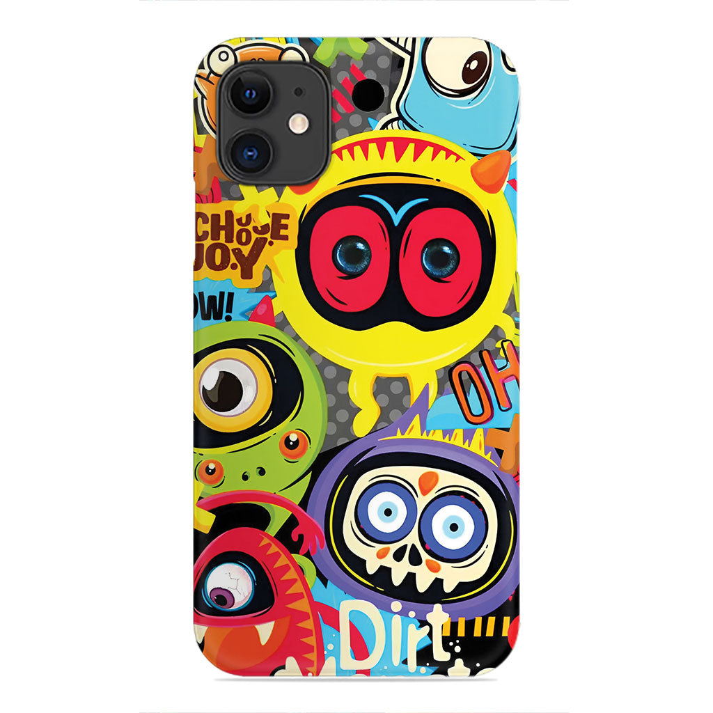 Monster Mashup: Pop Art Chaos Phone Case