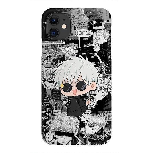 Chibi Gojo Satoru – Jujutsu Kaisen Aesthetic Collage Phone Case
