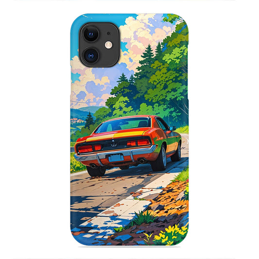 Sunlit Escape on a Country Road Phone Case