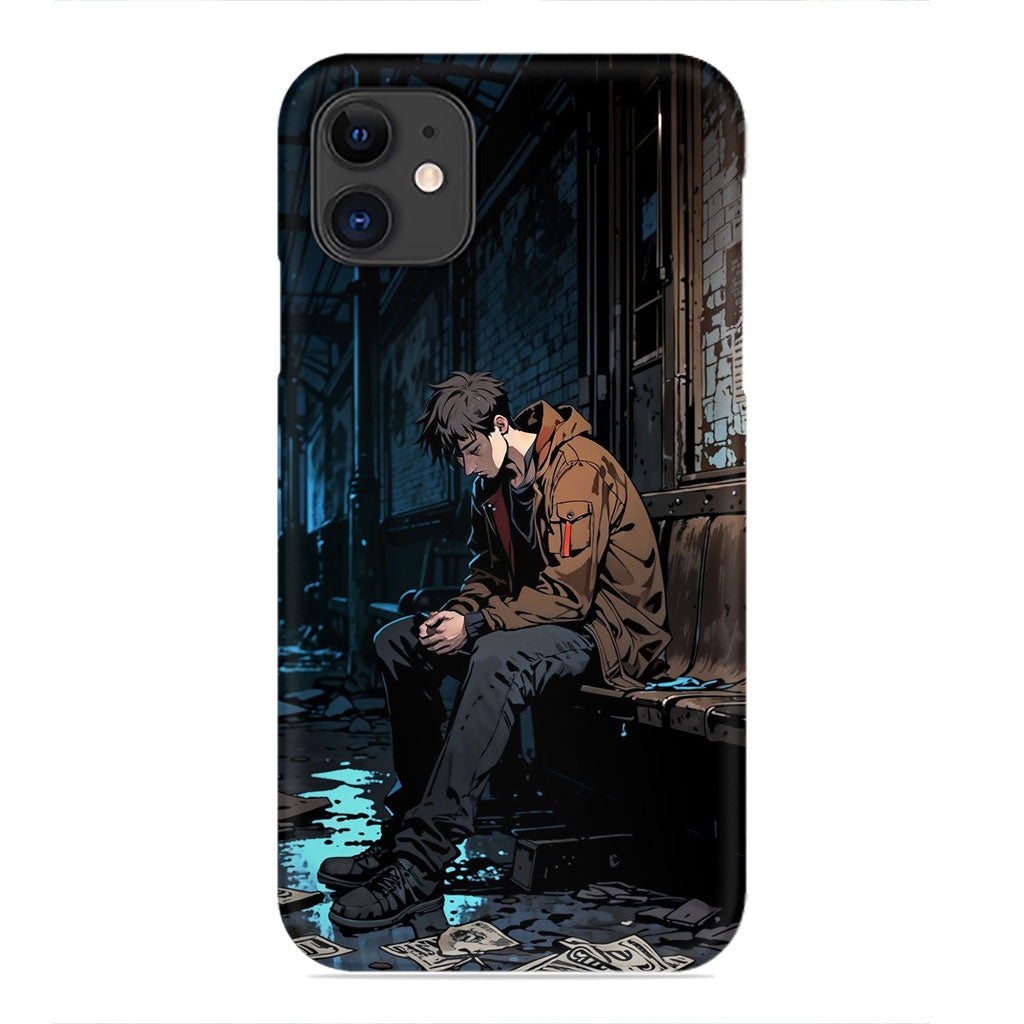 Alone in Transit: Silence Between Departures Phone Case
