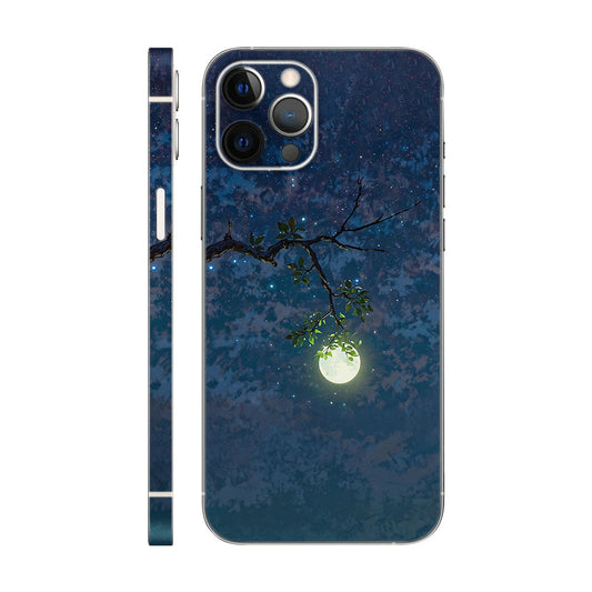 Hanging Moon Phone Case – Starry Night with Tree Branch 6D skin