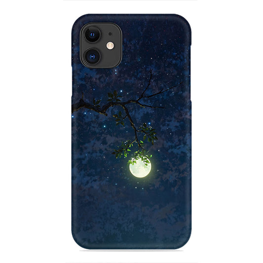 Hanging Moon Phone Case – Starry Night with Tree Branch Phone Case