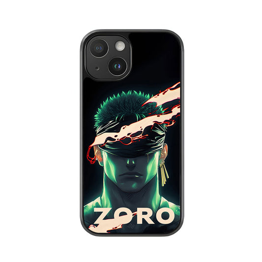 Zoro Phone Case – One Piece Samurai Warrior Design Metal Case