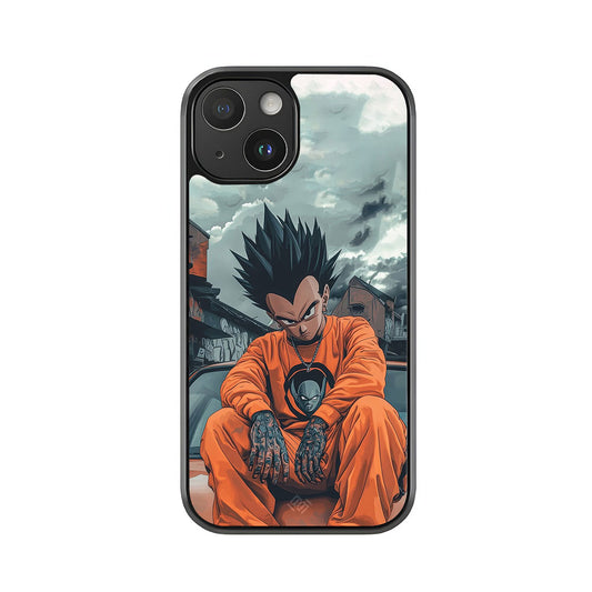 Vegeta Street Style Phone Case – Dragon Ball Urban Design Metal Case