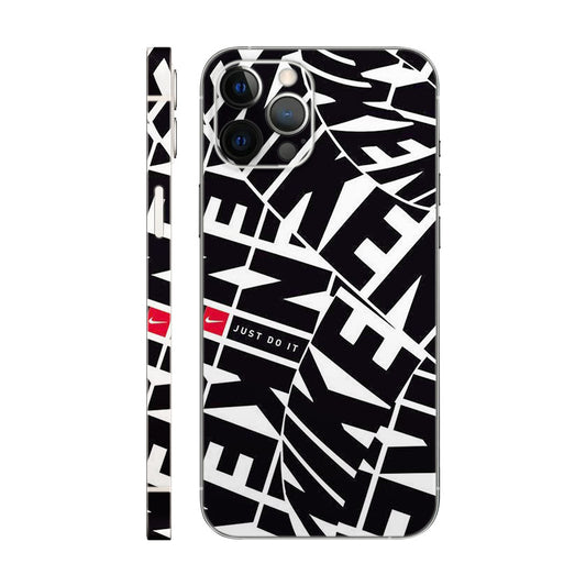 Nike Black and White Phone Case - 'Just Do It' Logo Design 6D skin