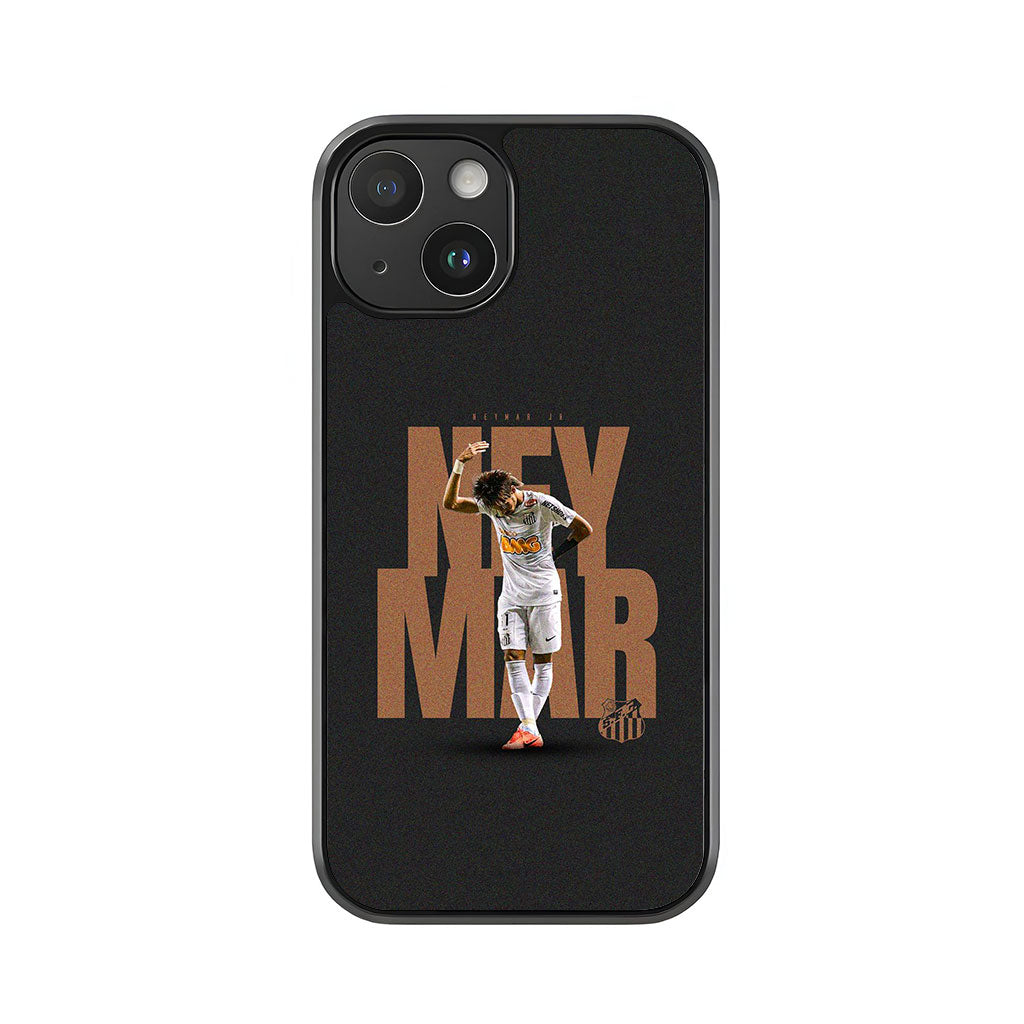 Neymar Santos FC Phone Case - Football Player Design Metal Case