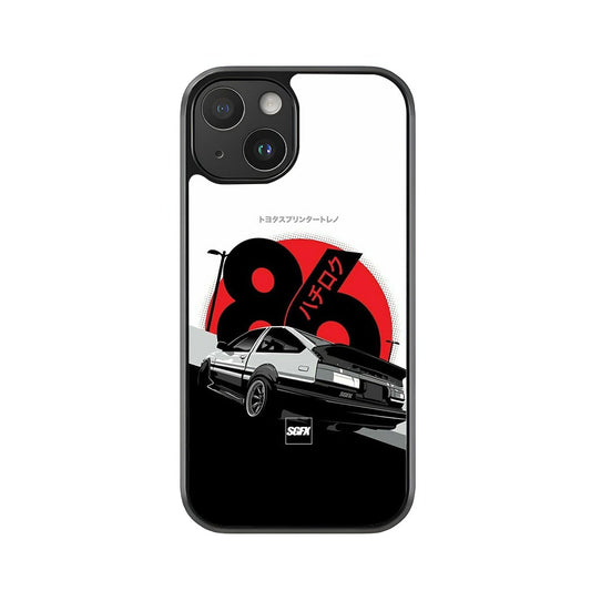 Toyota AE86 Initial D Phone Case - JDM Car Design Metal Case