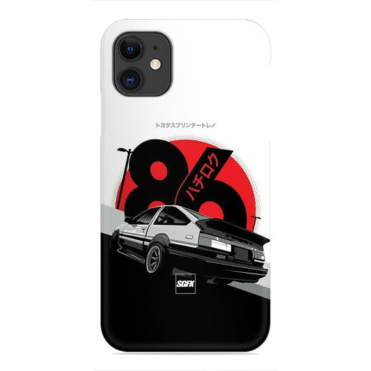 Toyota AE86 Initial D Phone Case - JDM Car Design