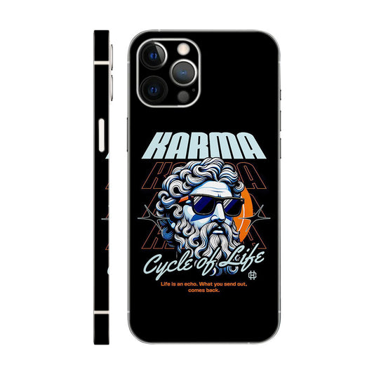 Karma Cycle of Life Phone Case - Greek God Medusa Design 6D Skin