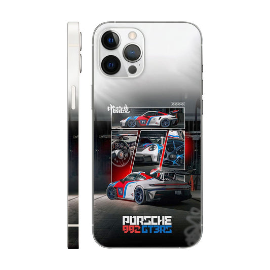 Porsche 992 GT3 RS Racing Phone Case - Automotive Design 6D Skin