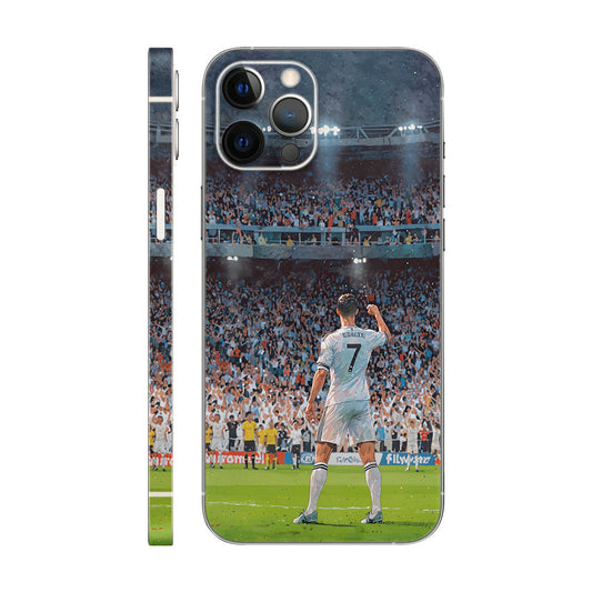 Cristiano Ronaldo Real Madrid Phone Case - Crowd Celebration Design 6D Skin