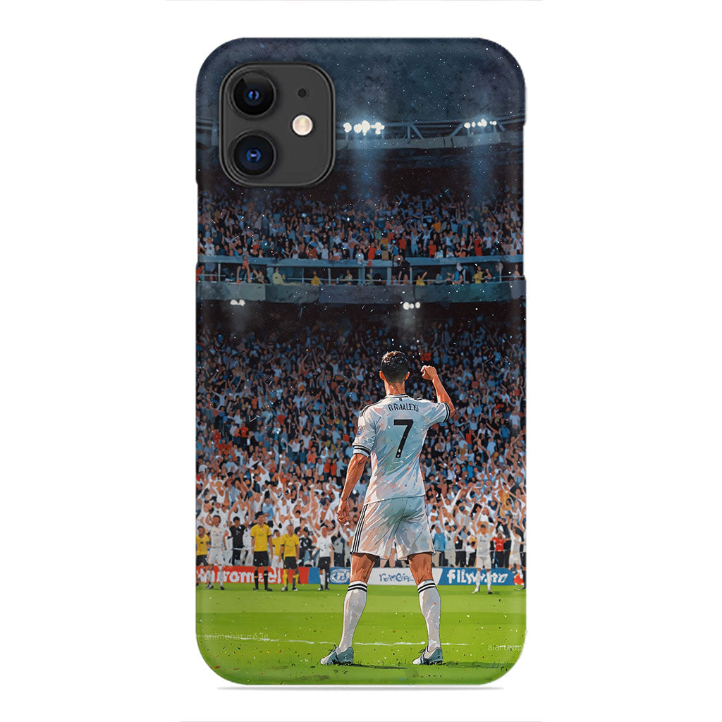Cristiano Ronaldo Real Madrid Phone Case - Crowd Celebration Design