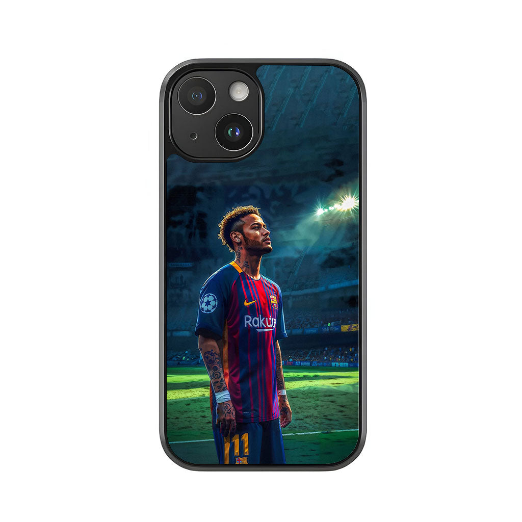 Neymar Barcelona FC Phone Case - Football Player Design Metal Case