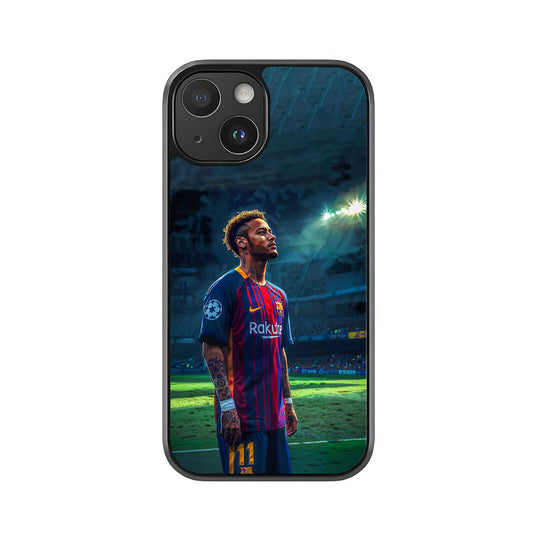 Neymar Barcelona FC Phone Case - Football Player Design Metal Case