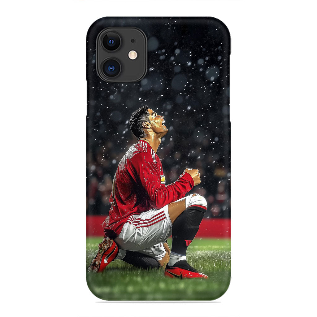 Cristiano Ronaldo Manchester United Phone Case - Goal Celebration Design